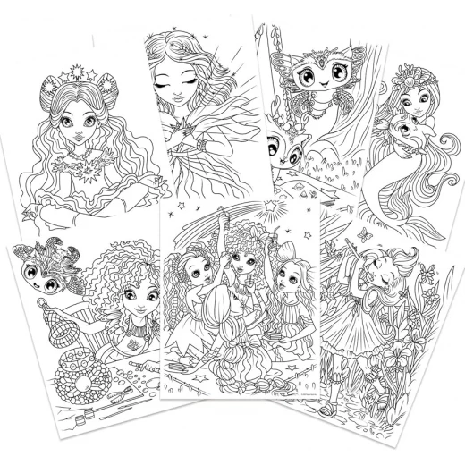Nebulous Stars Coloring Book, 60 Coloring Pages, Creative Art Set - Nebulous Stars - Image 2