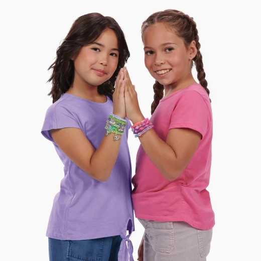 مجموعة Nebulous Stars x Rainbow Loom Besties Forever - تتضمن نوالين قويين ونوالين آليين - موديل 11212 - نابيوليس ستار - Image 13