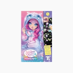 Nebulous Stars Pajama Party Scratch-to-Go - مجموعة أعمال فنية مدمجة لسهولة الحمل - مجموعة أنشطة الفنون والحرف اليدوية - موديل 11449
