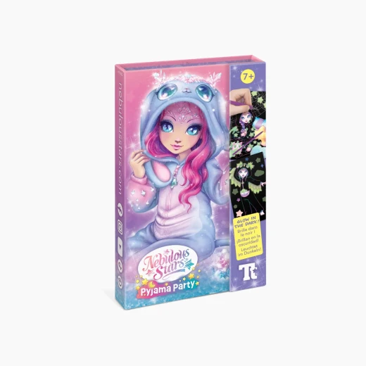 Nebulous Stars Pajama Party Scratch-to-Go - مجموعة أعمال فنية مدمجة لسهولة الحمل - مجموعة أنشطة الفنون والحرف اليدوية - موديل 11449 - نابيوليس ستار - Image 10