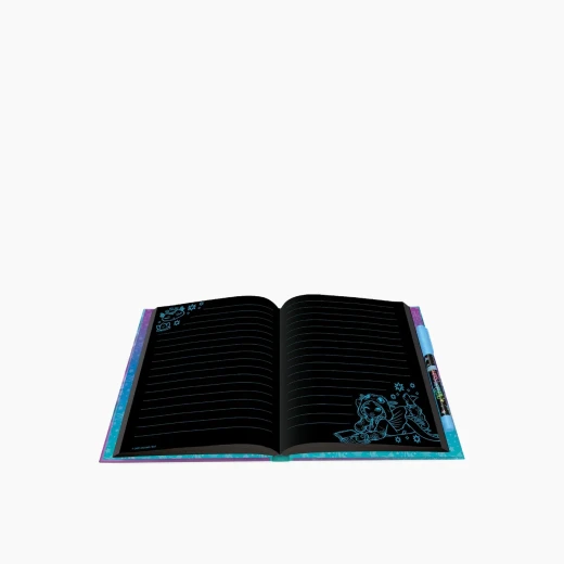 مجموعة أقلام وقلم جل من Nebulous Stars Deluxe، صفحات سوداء – متنوعة – تتضمن قلم جل مصمم خصيصًا للكتابة بشكل مشرق على ورق داكن – موديل 11474 - نابيوليس ستار - Image 4