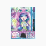 مجموعة أقلام وقلم جل من Nebulous Stars Deluxe، صفحات سوداء – متنوعة – تتضمن قلم جل مصمم خصيصًا للكتابة بشكل مشرق على ورق داكن – موديل 11474 - نابيوليس ستار