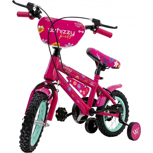 Whizzy Kids Children’s Bicycle – Floral Design – 12 Inch – Model 12204 – Suitable for Ages 3+ - Whizzy - Image 3