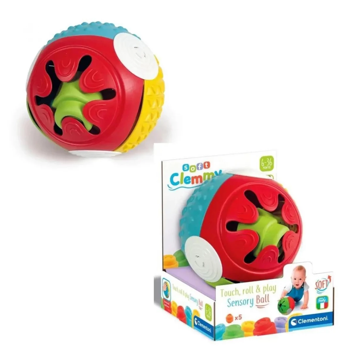 SOFT CLEMMY - TOUCH & PLAY SENSORY BALL – Buy Online in Jordan | Dumyah