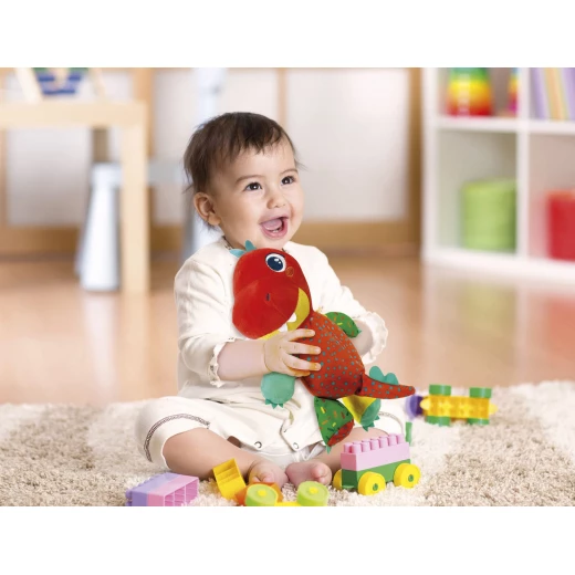 My Little Dino" – Interactive Plush Dinosaur for Babies 6 Months & Up, by Clementoni - Clementoni - Image 2