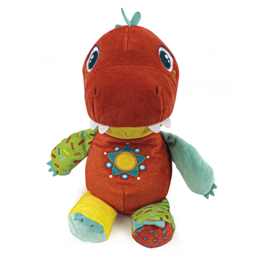 My Little Dino" – Interactive Plush Dinosaur for Babies 6 Months & Up, by Clementoni - Clementoni - Image 4