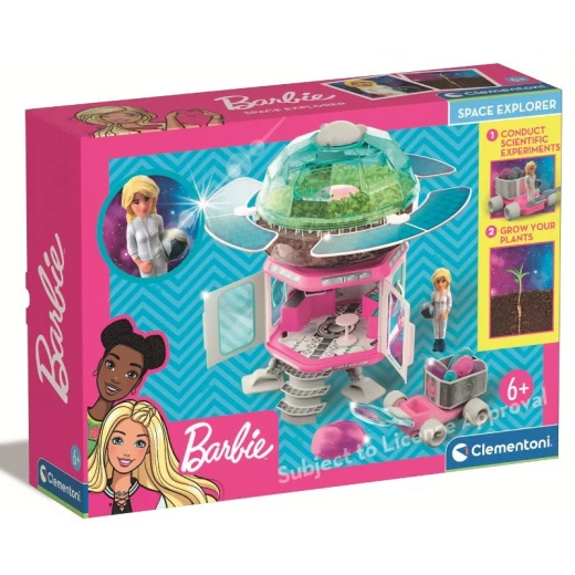 Clementoni Barbie Space Explorer Science Experiments & Plant Growing Playset, for Ages 6 & Up Clementoni Barbie Space Explorer Science Experiments & Plant Growing Playset, for Ages 6 & Up