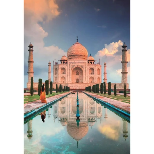 كليمنتوني TAJ Mahal أحجية الصور المقطوعة – 1500 قطعة – أحجية جذابة وصعبة 1500 قطعة – موديل 31718 - كليمنتوني - Image 2