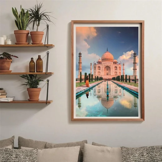 كليمنتوني TAJ Mahal أحجية الصور المقطوعة – 1500 قطعة – أحجية جذابة وصعبة 1500 قطعة – موديل 31718 - كليمنتوني - Image 5