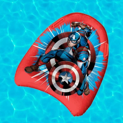 Eolo Marvel Boogie Board – عوامة حمام سباحة قابلة للنفخ للعب في الماء في الهواء الطلق – موديل BOG902-IR - ايلو - Image 9