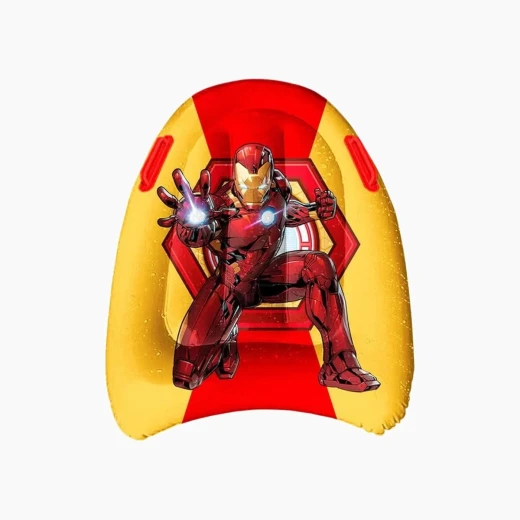 Eolo Marvel Boogie Board – عوامة حمام سباحة قابلة للنفخ للعب في الماء في الهواء الطلق – موديل BOG902-IR - ايلو - Image 14