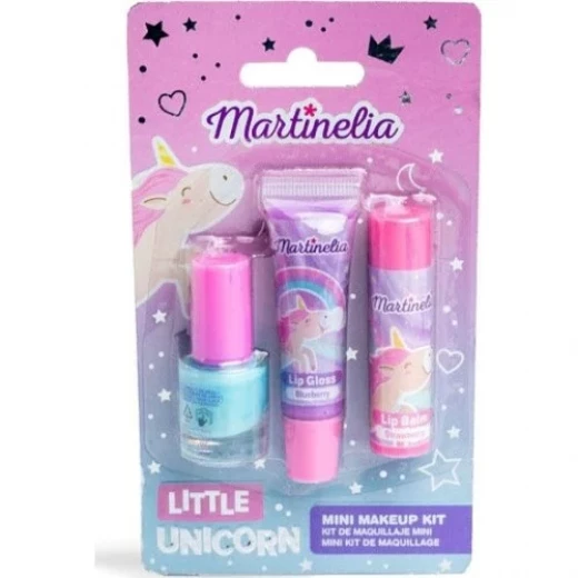 مارتينيليا ليتل يونيكورن ميني ميك أب، ملمع شفاه، طلاء أظافر، ملمع شفاه - Martinilla - Image 2