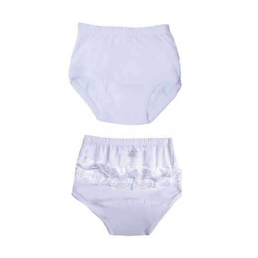 Junior Baby Ruffled Fancy Panties, (3-6 M) - Junior Clothing - Image 2