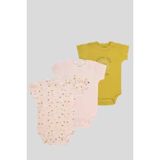 Junior Bodysuit short Sleeve Summer nights, (9-12 M), 3 Pcs - Junior Clothing - Image 5