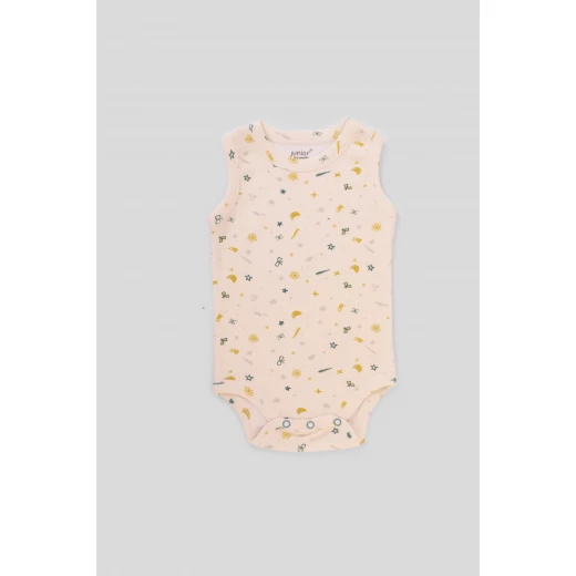 Junior Bodysuit Sleeveless Summer nights, (3-6 M), 3 Pcs - Junior Clothing - Image 3