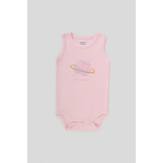 Junior Bodysuit Sleeveless Stars, (0-3 M), 3 Pcs - Junior Clothing - Image 3
