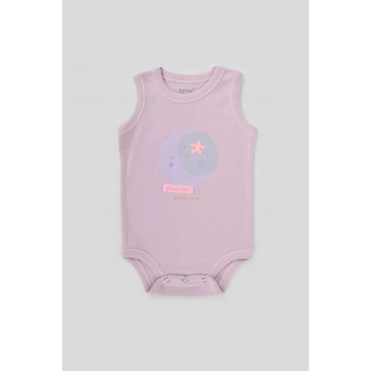 Junior Bodysuit Sleeveless Stars, (0-3 M), 3 Pcs - Junior Clothing - Image 4