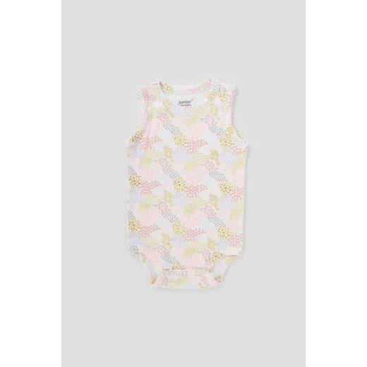 Junior Bodysuit Sleeveless Stars, (0-3 M), 3 Pcs - Junior Clothing - Image 5