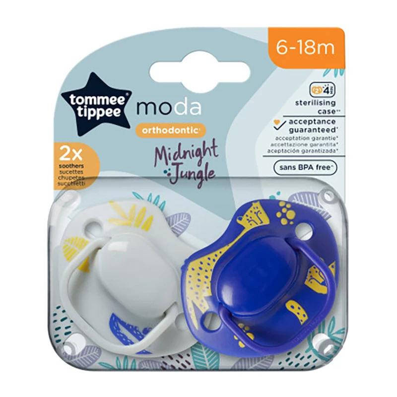 Tommee Tippee  Moda Style Pacifier (6-18 m) - Tommee Tippee