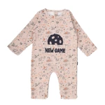Junior Printed Romper Space gamer, 6-9M - Junior Clothing
