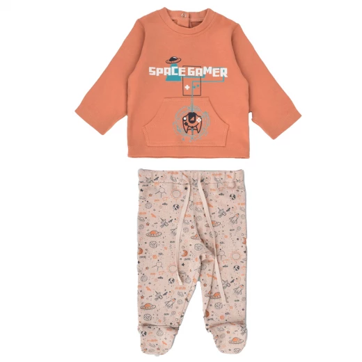 طقم بيبي لاعب الفضاء من جونيور (9-12 شهر) - جونيور كلوذينج - Image 2