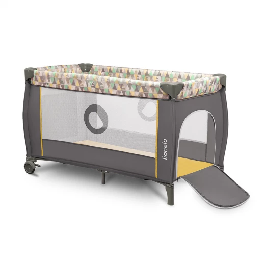 Lionelo Baby Crib Sven, Yellow Scandi - LIONELO - Image 8
