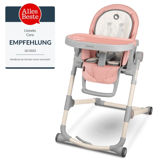 Lionelo Feeding Chair Cora Bubblegum - LIONELO - Image 4