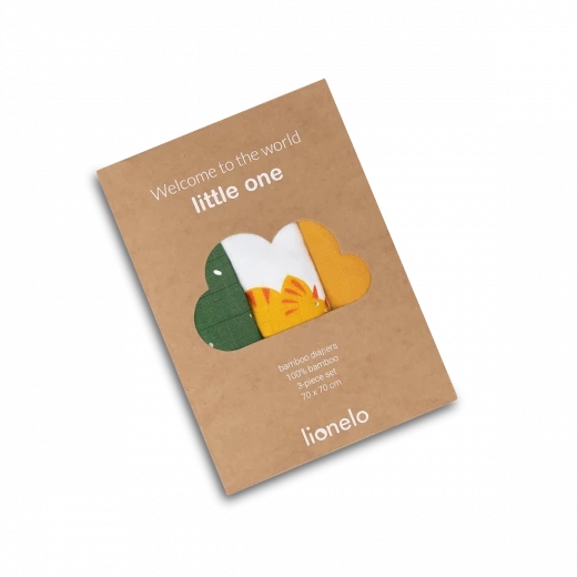 Lionelo Swaddle Bamboo  Box Dino - LIONELO - Image 3