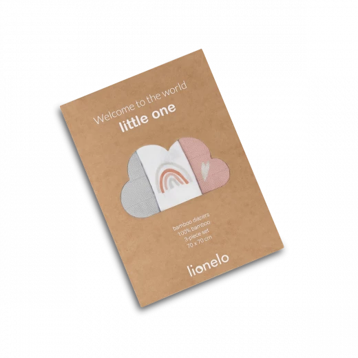 Lionelo Swaddle Bamboo  Box Rainbow - LIONELO - Image 5