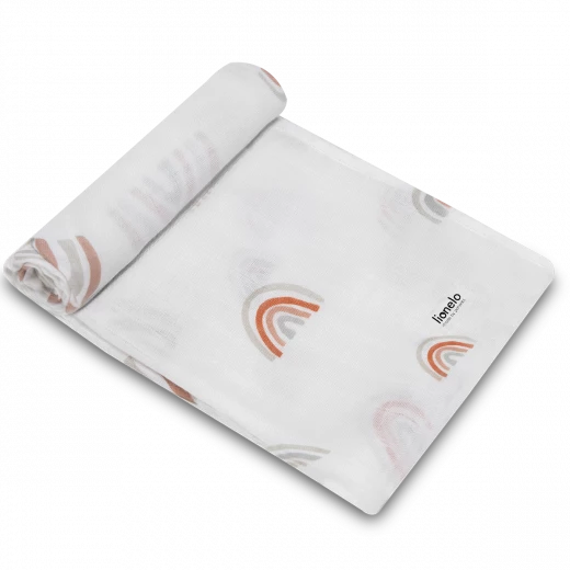 Lionelo Swaddle Bamboo  Box Rainbow - LIONELO - Image 8