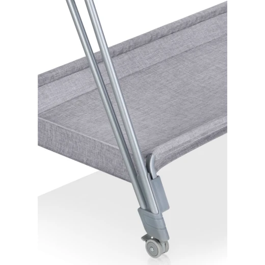 Lionelo Luna 2in1 Bedside Crib, Grey Concrete - LIONELO - Image 9