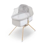 Lionelo Malin Evo Crib, Grey Stone - LIONELO