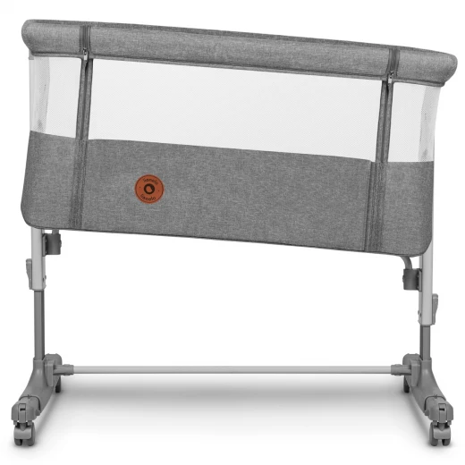 Lionelo Aurora Bedside Crib, Grey Concrete - LIONELO - Image 7