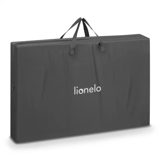 Lionelo Aurora Bedside Crib, Grey Concrete - LIONELO - Image 9