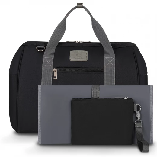 Lionelo Stroller Bag Ida, Black Onyx - LIONELO - Image 8