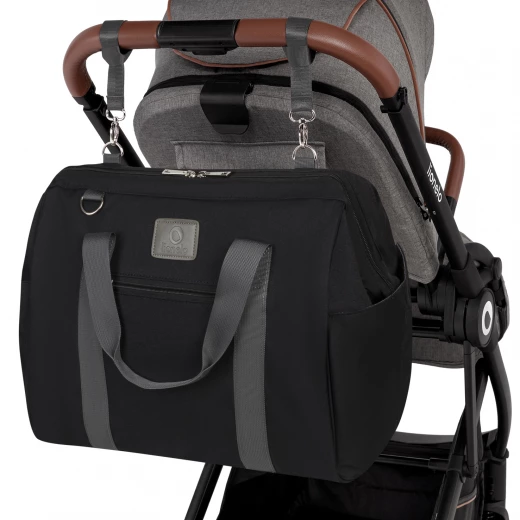 Lionelo Stroller Bag Ida, Black Onyx - LIONELO - Image 3