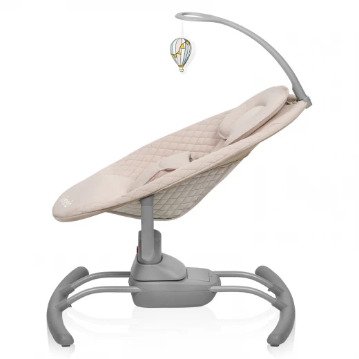 Lionelo Rio Baby Bouncer, Beige Latte - LIONELO - Image 7
