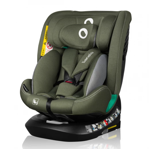 Lionelo Car Seat Bastiaan one I-Size, Green Olive - LIONELO - Image 9