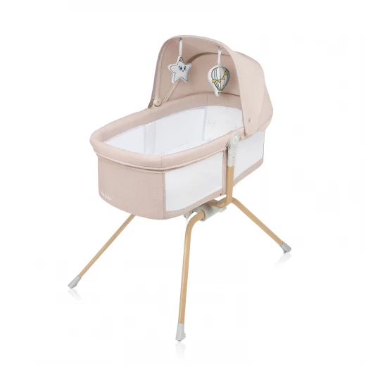Lionelo Malin Evo Crib, Beige Natural - LIONELO - Image 4