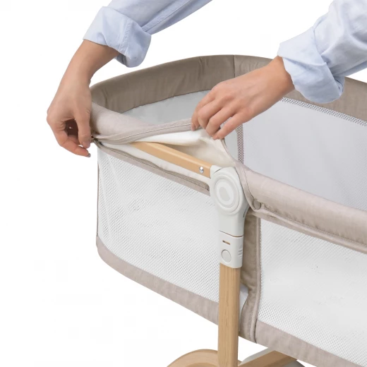 Lionelo Malin Evo Crib, Beige Natural - LIONELO - Image 6