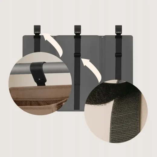 منظم مستلزمات الأطفال الكبير   – رمادي - ليونيلو - Image 5