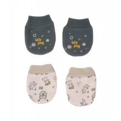 Junior Funny Puppies Printed Gloves 2 PCS