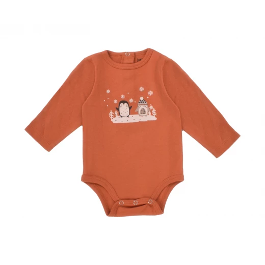 Junior Snow Printed Set (Bodysuit, Pants, Jacket) (0-3 m) - Junior Clothing - Image 5
