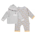 Junior Sky Printed Bodysuit & Jacket (6-9 m) - Junior Clothing