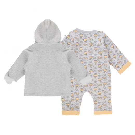 Junior Sky Printed Bodysuit & Jacket (6-9 m) - Junior Clothing - Image 5