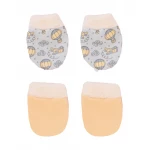 Junior Sky Printed Gloves 2 PCS - Junior Clothing