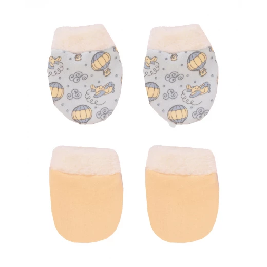 Junior Sky Printed Gloves 2 PCS - Junior Clothing - Image 2