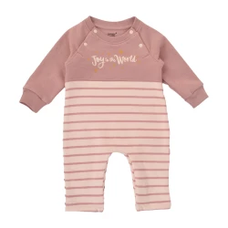 Junior Pink Stripe Printed Bodysuit (3-6 m)