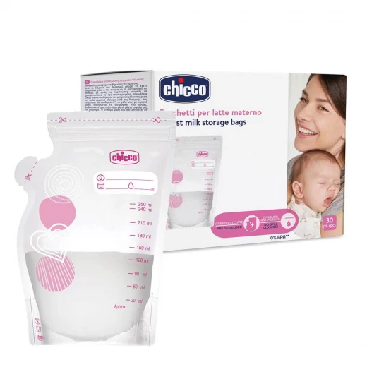 Chicco Breastmilk Storage Bags -30pcs - Chicco - Image 11