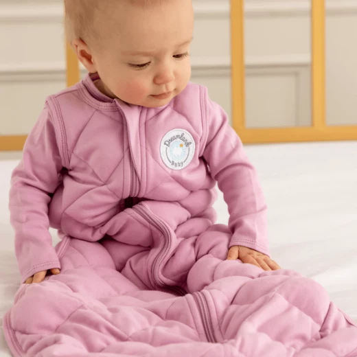 Dream Weighted Sleep Sack, Misty Mauve, 6-12 Months - Dreamland baby - Image 2